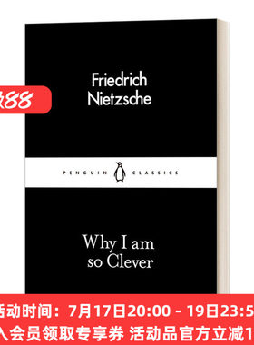 英文原版 Why I am so Clever 为什么我那么聪明 尼采 英文版 进口英语原版书籍