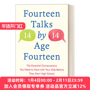英文原版 Fourteen Talks by Age Fourteen青春期关键对话 如何与你的孩子无话不谈 Michelle Icard 精装 英文版 进口英语原版书籍