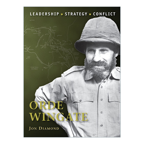 奥德·温盖特 英文原版 Orde Wingate 历史上著名的指挥官系列   插图历史 英文版 进口英语原版书籍
