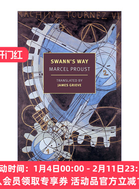 在斯万家那边  英文原版小说 Swann's Way New York Review Books Classics 追忆似水年华 Marcel Proust 英文版 进口英语原版书籍