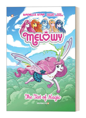 英文原版 Melowy Vol. 1 The Test of Magic 麦洛薇和魔法学校卷1 友谊之书 英文版 进口英语原版书籍