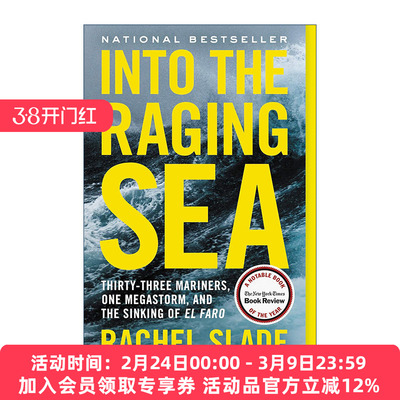 进入汹涌的大海 英文原版 Into the Raging Sea 33人 一场大风暴，以及El Faro号滚装集装箱船的沉没 英文版 进口英语原版书籍