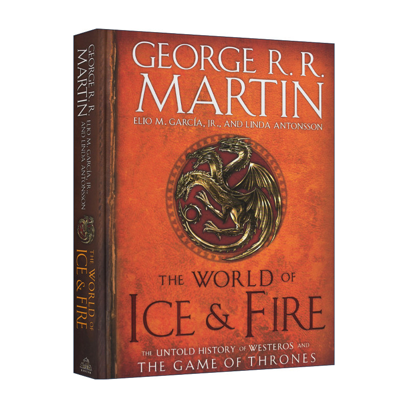 英文原版 The World of Ice and Fire 冰与火之歌的世界 官方设定集 彩图精装收藏版 权利的游戏 精装 英文版 进口英语原版书籍