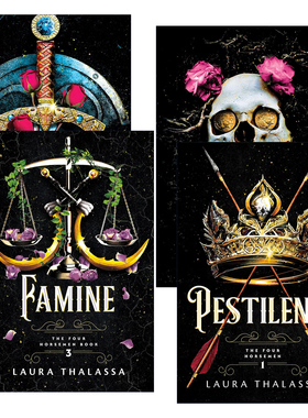 英文原版 The Four Horsemen 四骑士系列4册 奇幻小说 Laura Thalassa 英文版 进口英语原版书籍