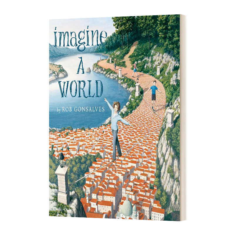 英文原版小说 Imagine A World 想象有一天 精装 英文版 进口英语原版书籍