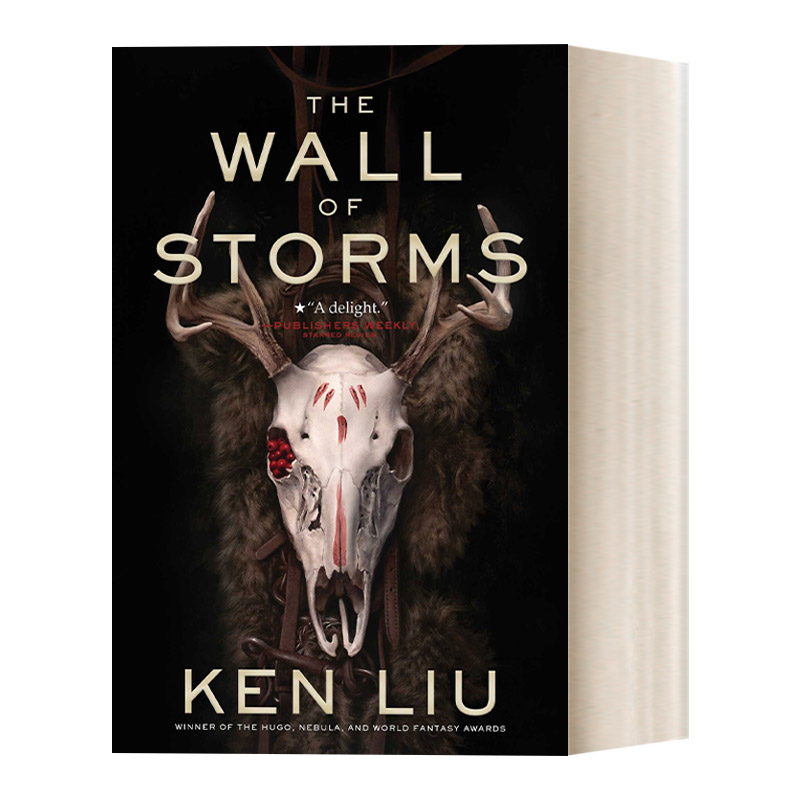 英文原版小说 The Wall of Storms  蒲公英王朝2 风暴之墙 刘宇昆 英文版 进口英语原版书籍