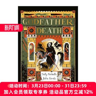 Sarda 书籍 Death 进口英语原版 英文版 精装 插画师Julia 格林童话 死神教父 Godfather 英文原版