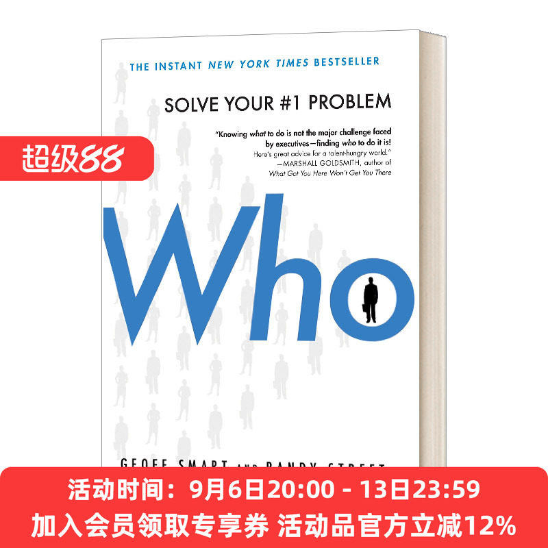 英文原版 Who The a Method for Hiring 聘谁 如何选择雇员 哈佛商学院最有效的人才招聘课 精装 英文版 进口英语原版书籍