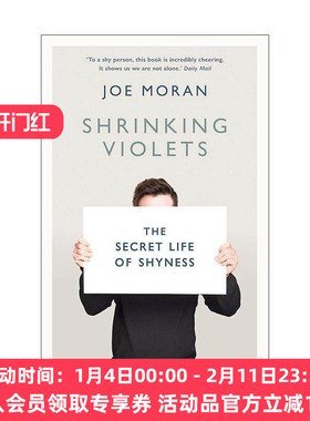 英文原版 Shrinking Violets 害羞之人的隐秘生活 Joe Moran 英文版 进口英语原版书籍