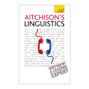 Linguistics 艾奇逊语言学 英文版 书籍 英文原版 进口英语原版 Aitchison
