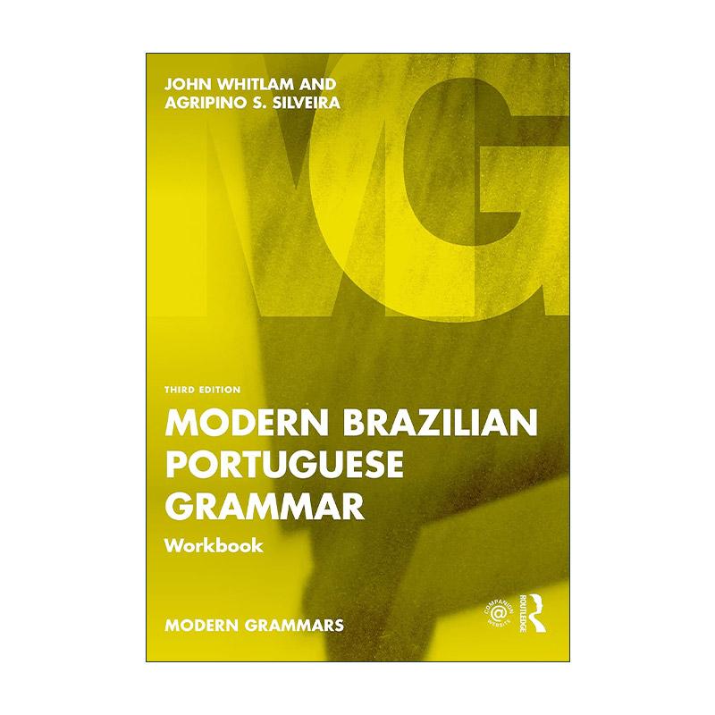 原版 Modern Brazilian Portuguese Grammar Workbook 现代巴西葡萄牙语语法练习册 第3版 进口原版书籍
