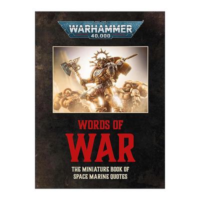 英文原版 Warhammer 40000 Words of War 战锤40K战争箴言精装 DK传奇星际战士 英文版 进口英语原版书籍