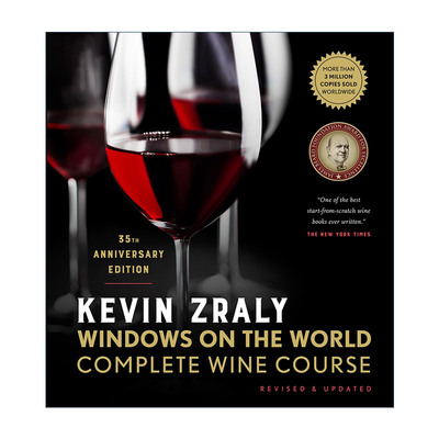 英文原版 Kevin Zraly Windows on the World Complete Wine Course世界葡萄酒全书 精装 凯文兹拉利 葡萄酒权威著作 进口英语书籍