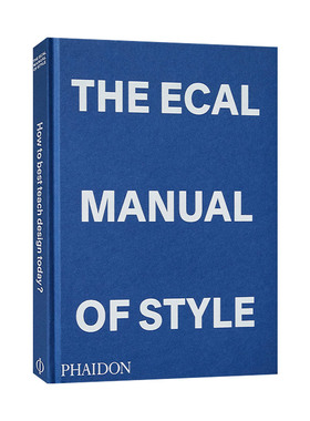 瑞士洛桑设计艺术大学 英文原版 The ECAL Manual of Style 风格手册 精装艺术教学范例 英文版 进口英语原版书籍