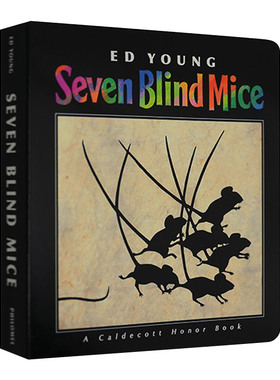 七只瞎老鼠 英文原版 Seven Blind Mice Board Book 英文版