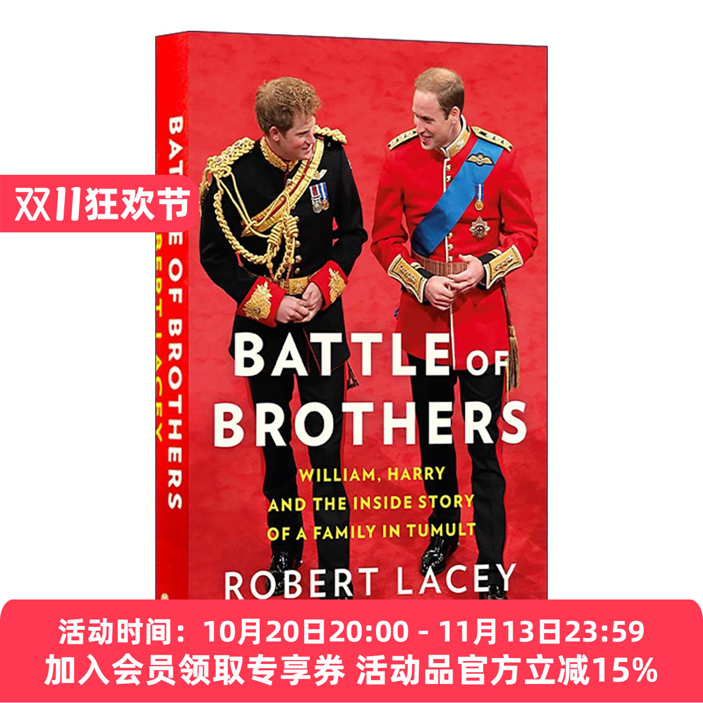 英文原版 Battle of Brothers 兄弟之战 威廉 哈里和一个动荡家庭的内幕故事 精装 英文版 进口英语原版书籍