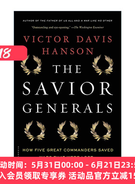 英文原版 Savior Generals 救国名将 从古希腊到伊拉克 五位伟大统帅如何挽救败局 英文版 进口英语原版书籍