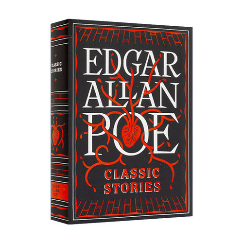 英文原版 Edgar Allen Poe Classic Stories flexi 埃德加·爱伦·坡 经典故事 皮革精装版收藏版 巴诺经典 进口英语原版书籍