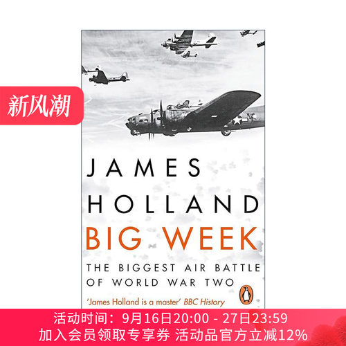 英文原版 Big Week 1944年2月第三周 二战空中战役 James Holland 英文版 进口英语原版书籍