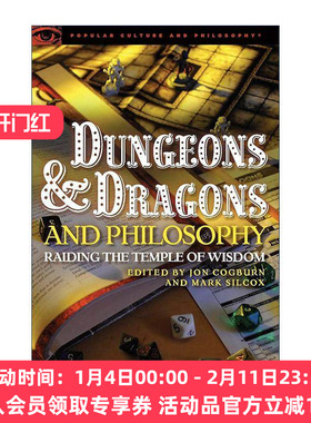 英文原版 Dungeons and Dragons and Philosophy 龙与地下城与哲学 突袭智慧神殿 Jon Cogburn 英文版 进口英语原版书籍