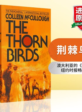 正版 荆棘鸟 英文原版 The Thorn Birds 荆刺鸟 全英文版小说书 进口经典畅销英语书籍 澳大利亚的飘