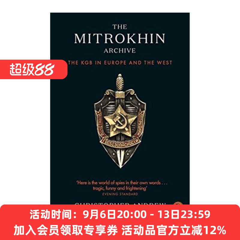 英文原版 The Mitrokhin Archive 克格勃绝密档案 克里斯托弗·安德鲁 英文版 进口英语原版书籍
