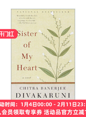 英文原版 Sister of My Heart 我心姐妹 香料情妇作者Chitra Banerjee Divakaruni英文版 进口英语原版书籍