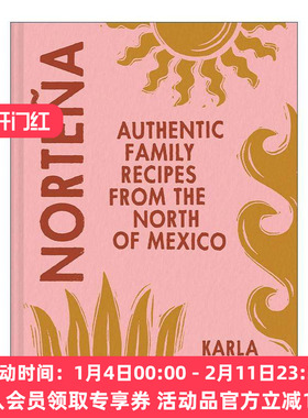 英文原版 Norte?a 墨西哥食谱书 地道墨西哥北部美食菜谱 Karla Zazueta精装 英文版 进口英语原版书籍