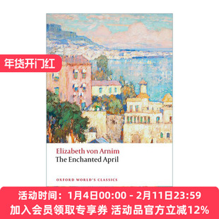 情迷四月天 英文原版 The Enchanted April 伊丽莎白.冯.阿尼姆 牛津世界经典系列 英文版 进口英语原版书籍