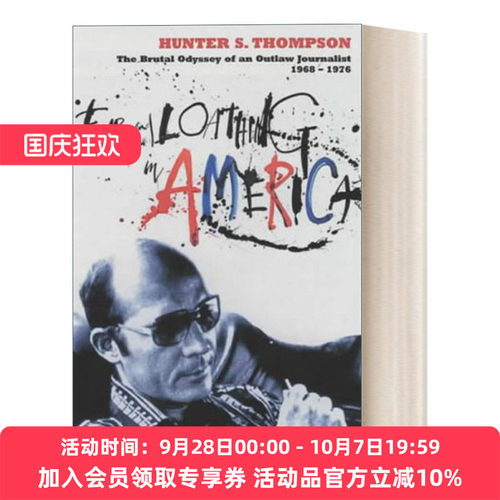 英文原版 Fear and Loathing in America 惧恨拉斯维加斯 亨特·汤普森 英文版 进口英语原版书籍