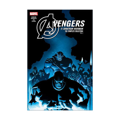 英文原版 Avengers By Jonathan Hickman The Complete Collection Vol.3 复仇者联盟 完整集 卷三 漫威漫画 进口英语原版书籍