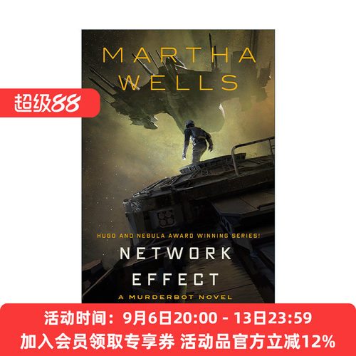 杀手机器人日记5 英文原版 Network Effect A Murderbot Novel 英文版 进口英语原版书籍