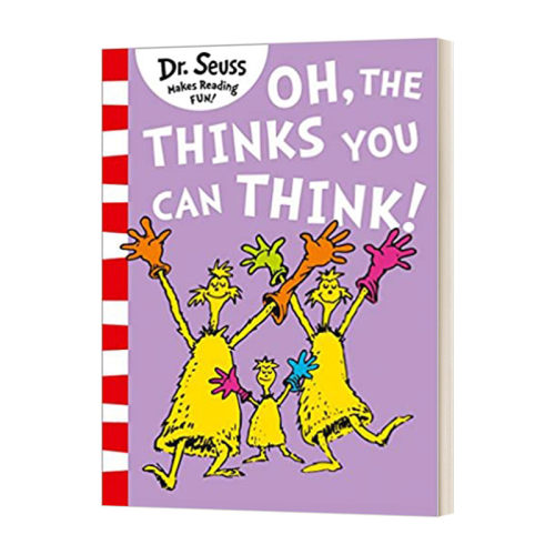英文原版 DR.SEUSS Oh  the Thinks You Can Think! 苏斯博士 绿色系列绘本 英文版 进口英语原版书籍