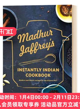 快手印度食谱 英文原版 Madhur Jaffrey's Instantly Indian Cookbook 英文版