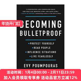 刀枪不入 英文原版 Becoming Bulletproof 提升心理素质面对各种挑战 精装 前特勤局特工Evy Poumpouras 英文版 进口英语原版书籍