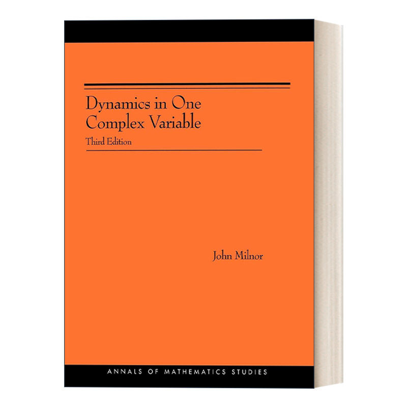 单复变量的动力学 英文原版 Dynamics in One Complex Variable AM-160 单复变动力系统 John Milnor约翰米尔诺 进口英语原版书籍