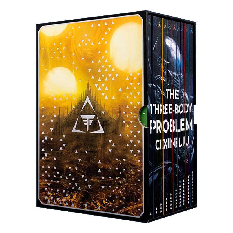 英文原版 The Three-Body Problem 刘慈欣 三体 漫画小说10册套装 英文版 进口英语原版书籍