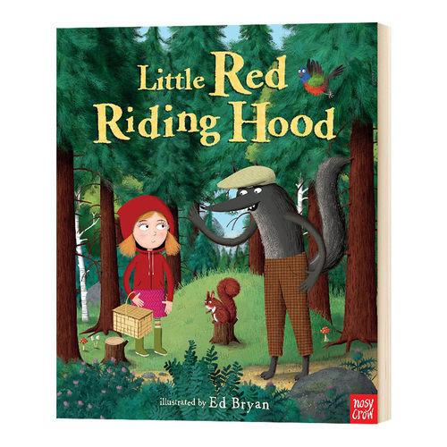 童话故事 小红帽 英文原版 Little Red Riding Hood A Nosy Crow Fairy Tale 精装插图绘本 儿童英语课外阅读书籍 英文版进口书