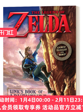 英文版 英文原版 Link's Book of Adventure Nintendo 进口英语原版书籍