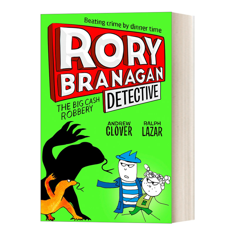 英文原版 Rory Branagan Detective 3 — The Big Cash Robbe 大侦探罗里·布拉纳根3 寻找偷钱大盗 英文版 进口英语原版书籍