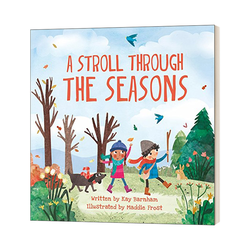 英文原版 Look and Wonder: A Stroll Through the Seasons 神奇的大自然 四季 英文版 进口英语原版书籍