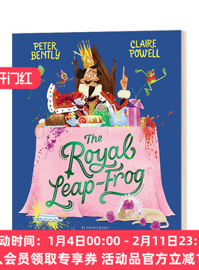 皇家跳蛙 英文原版 The Royal Leap-Frog 动物故事 儿童图画书 英文版 进口英语原版书籍