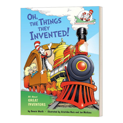 英文原版 Oh the Things They Invented 苏斯博士 戴帽子的猫图书馆 伟大的发明家 精装 英文版 进口英语原版书籍