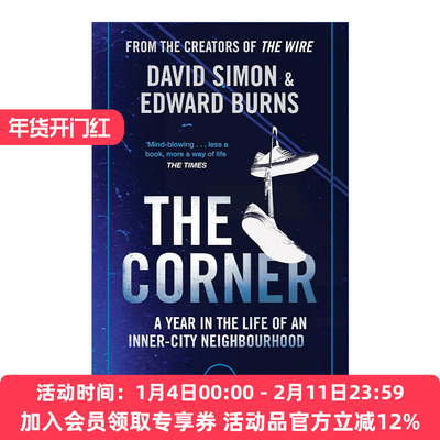 英文原版 The Corner 街角 一个内城社区的一年 大卫·西蒙 英文版 进口英语原版书籍