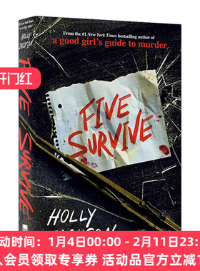 英文原版 Five Survive 五人幸存 A Good Girl's Guide to Murder系列作者Holly Jackson 悬疑推理惊悚小说 精装进口英语原版书籍