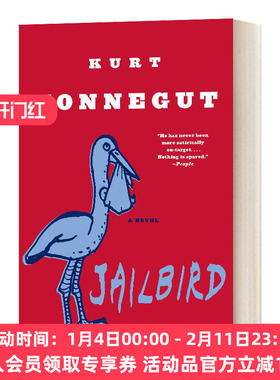 英文原版小说 Jailbird 囚鸟 库尔特·冯内古特 英文版 进口英语原版书籍