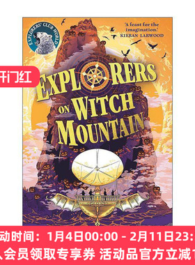 英文原版 Explorers on Witch Mountain 女巫山探索俱乐部 儿童奇幻冒险插画故事书 Alex Bell 英文版 进口英语原版书籍