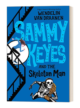 英文原版 Sammy Keyes 02 萨米凯斯系列2 骷髅人 Wendelin Van Draanen 青少年悬疑喜剧小说 英文版 进口英语原版书籍