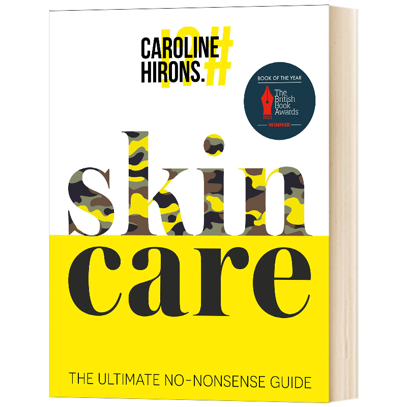 英文原版 Skincare The Ultimate No-Nonsense 护肤指南 2021年英国国家图书奖 英文版