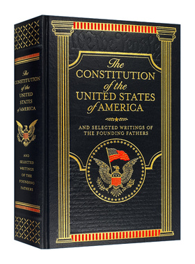 美国宪法及其他 英文原版 Constitution of the USA and Selected Writings 巴诺经典 皮革精装收藏版 英文版 进口英语原版书籍